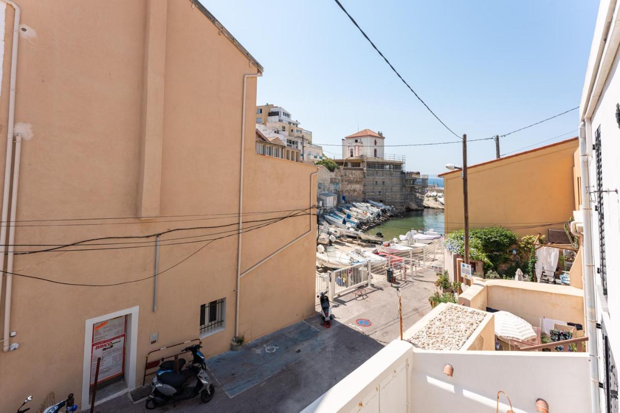 A LA CALANQUE - Jolie Maison en bord de mer Marseille Eksteriør bilde